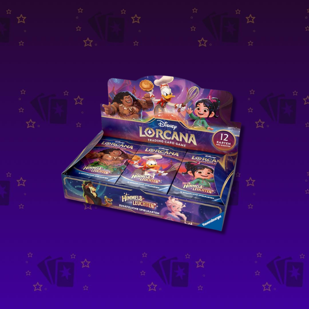 Disney Lorcana Himmelsleuchten Booster Display DE