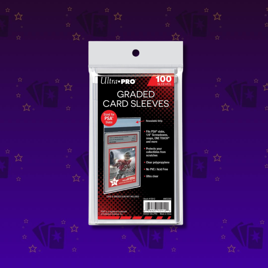 Ultra Pro Graded Card Sleeves Resealable