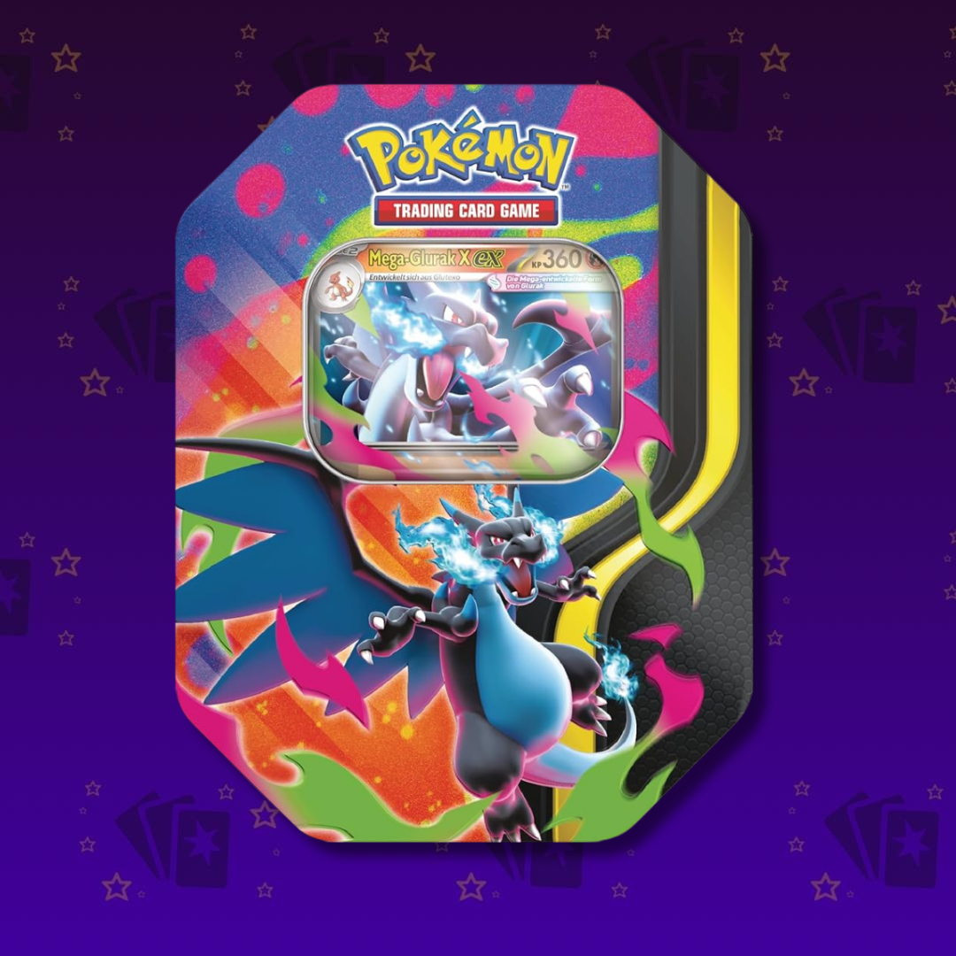 Mega Glurak X Tin Box