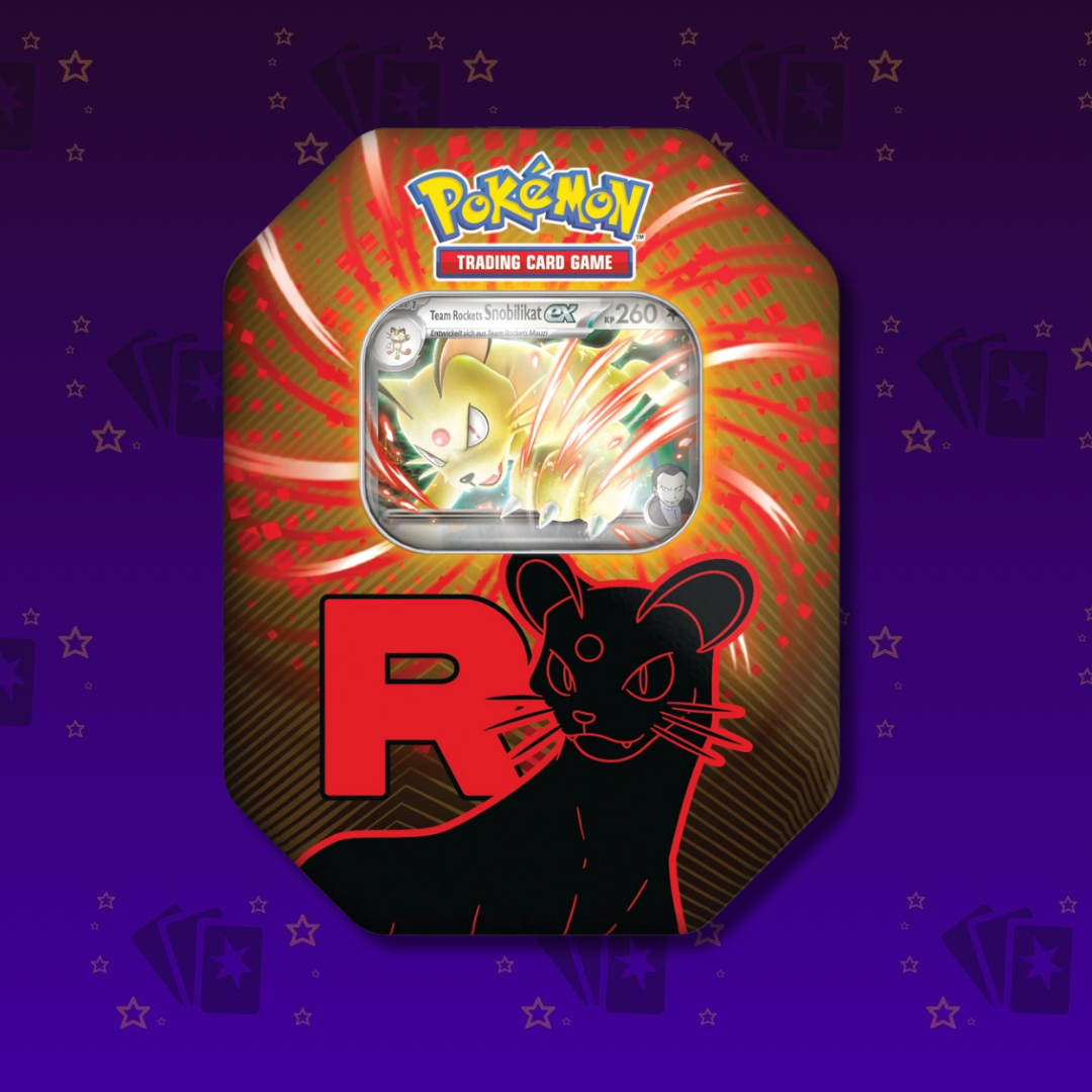 Team Rockets Snobilikat EX Tin Box