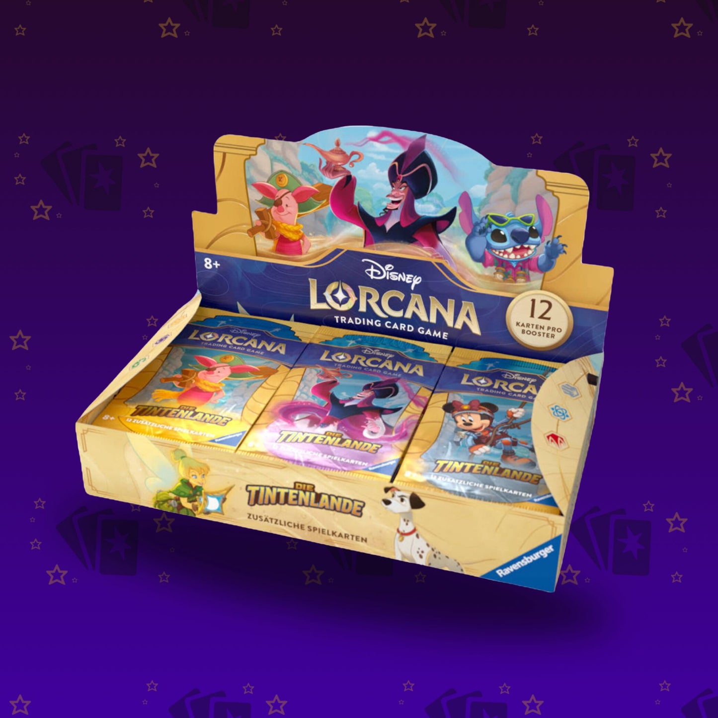 Disney Lorcana Die Tintenlande Booster Display DE