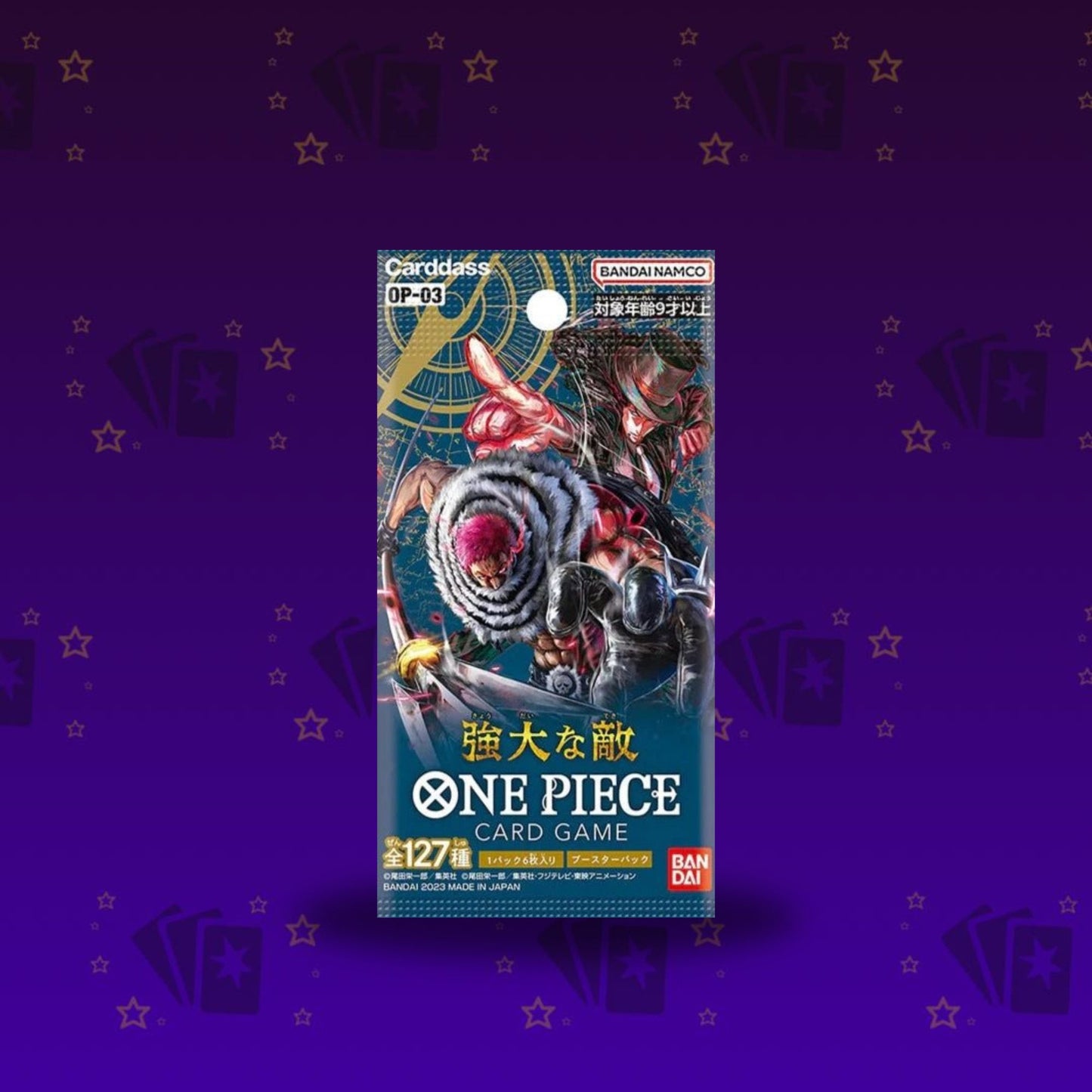 One Piece OP-03 Mighty Enemies Einzelbooster (Japanisch)