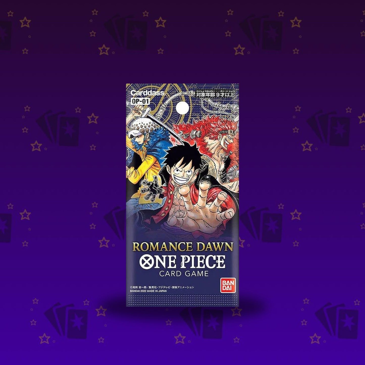 One Piece OP-01 Romance Dawn Einzelbooster (Japanisch)