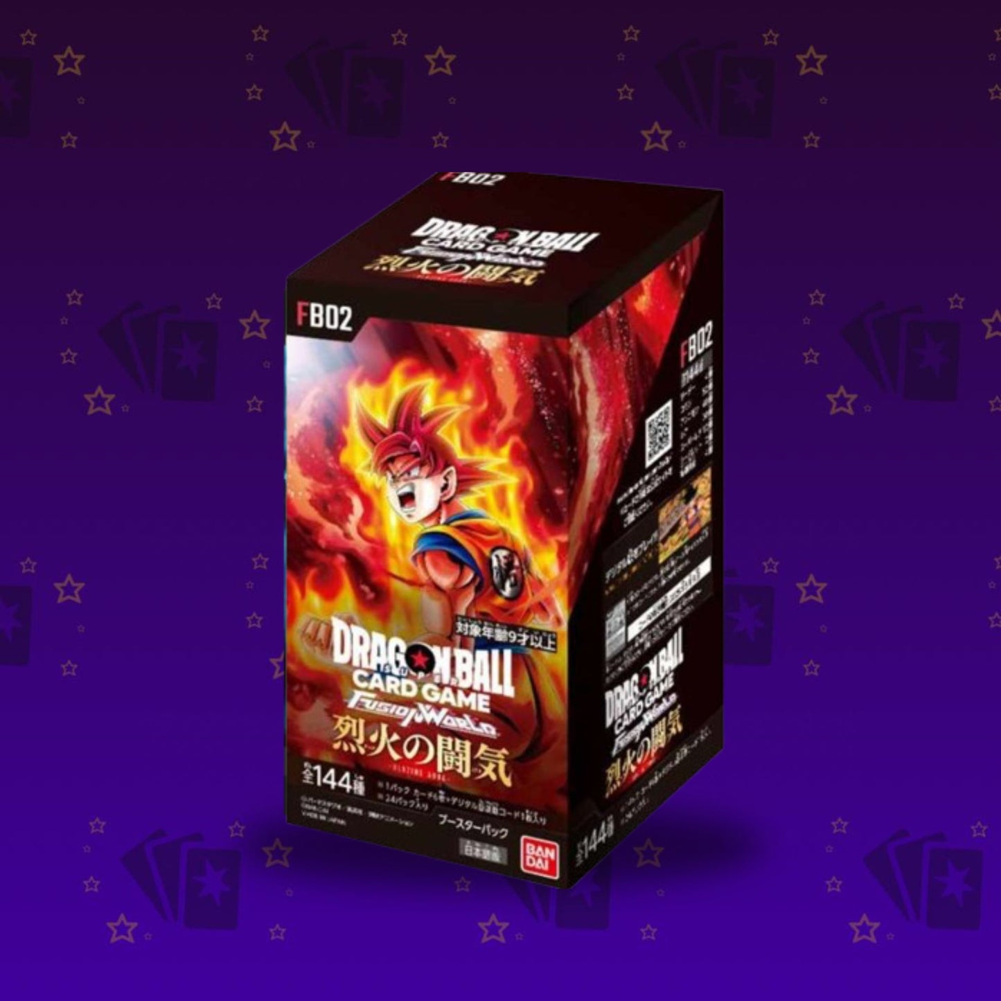 DragonBall Super FB02 Fusion World Blazing Aura Display (Japanisch)