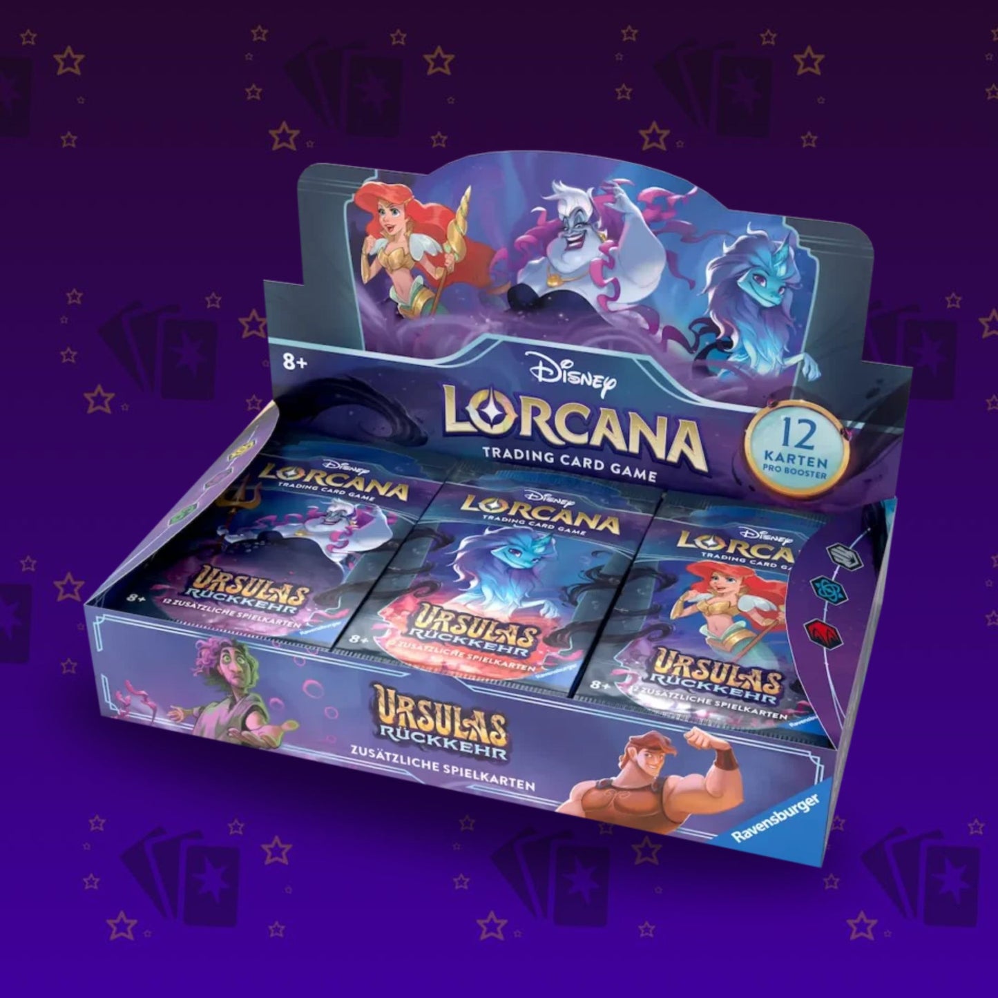 Disney Lorcana Ursulas Rückkehr Booster Display DE