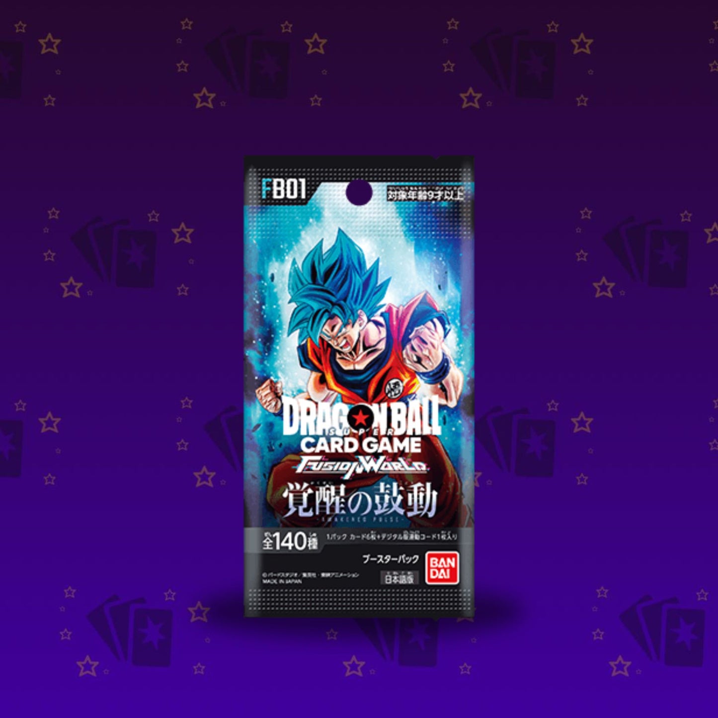 DragonBall Super Fusion World Awakened Pulse Einzelbooster FB01 (Japanisch)
