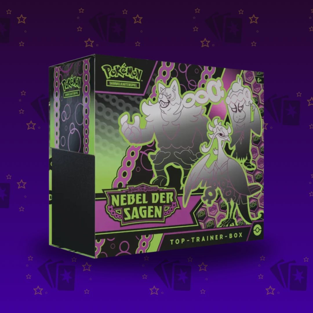 Karmesin Purpur Nebel der Sagen Top Trainer Box