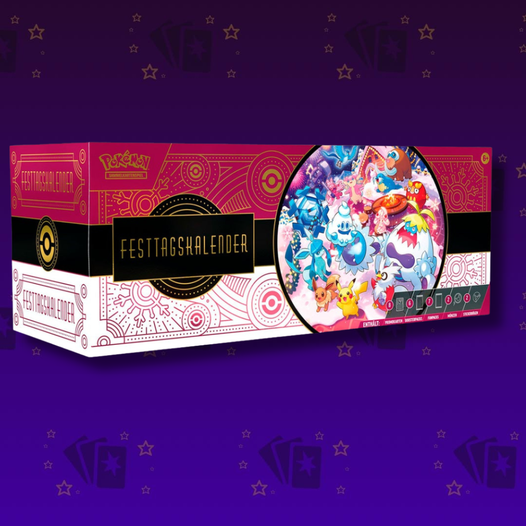 Pokemon Festtagskalender 2025 Deutsch