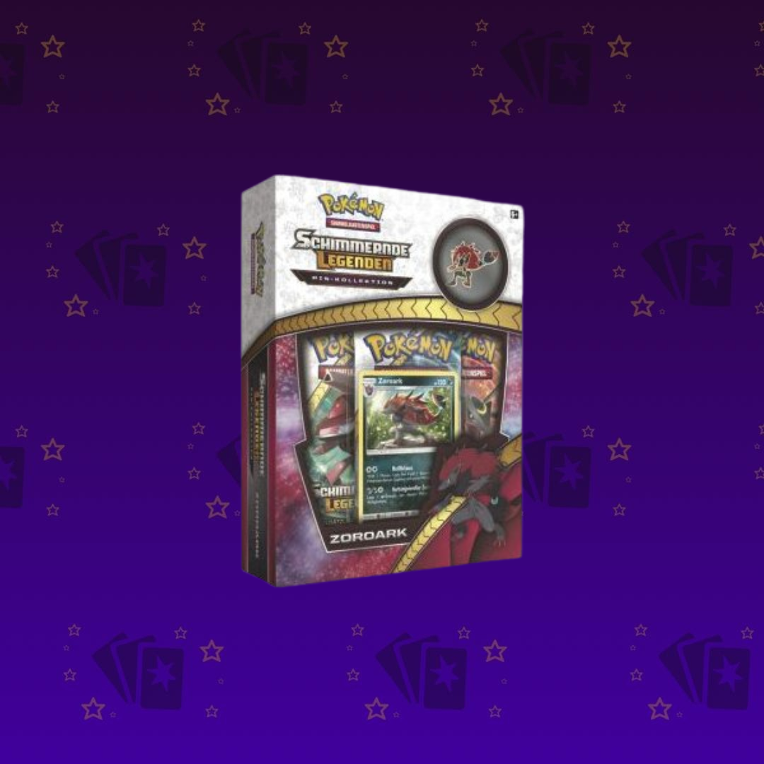 Schimmernde Legenden Zoroark Pin Kollektion