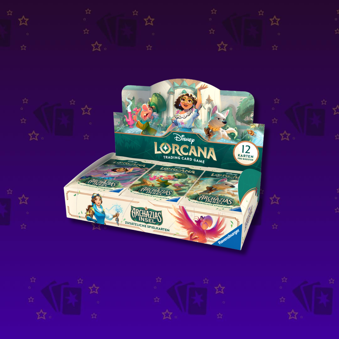 Disney Lorcana Acharzias Insel Booster DE Display