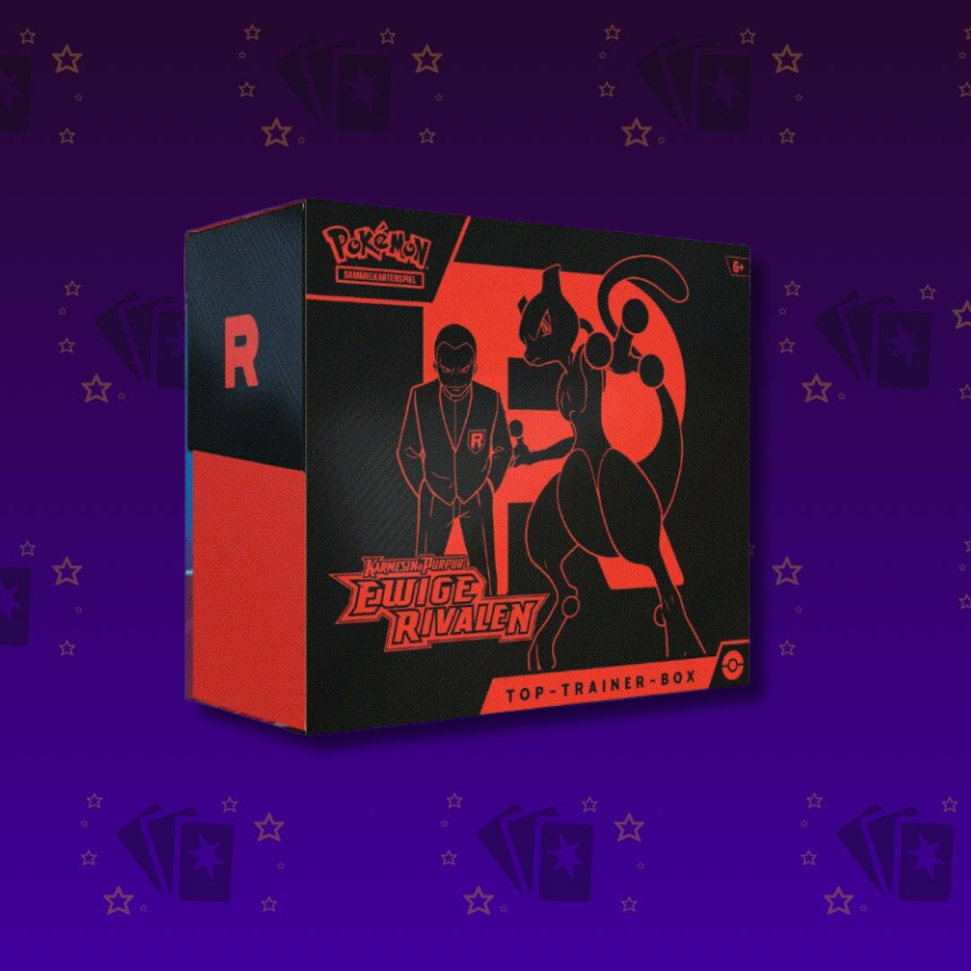 Karmesin Purpur Ewige Rivalen Top Trainer Box