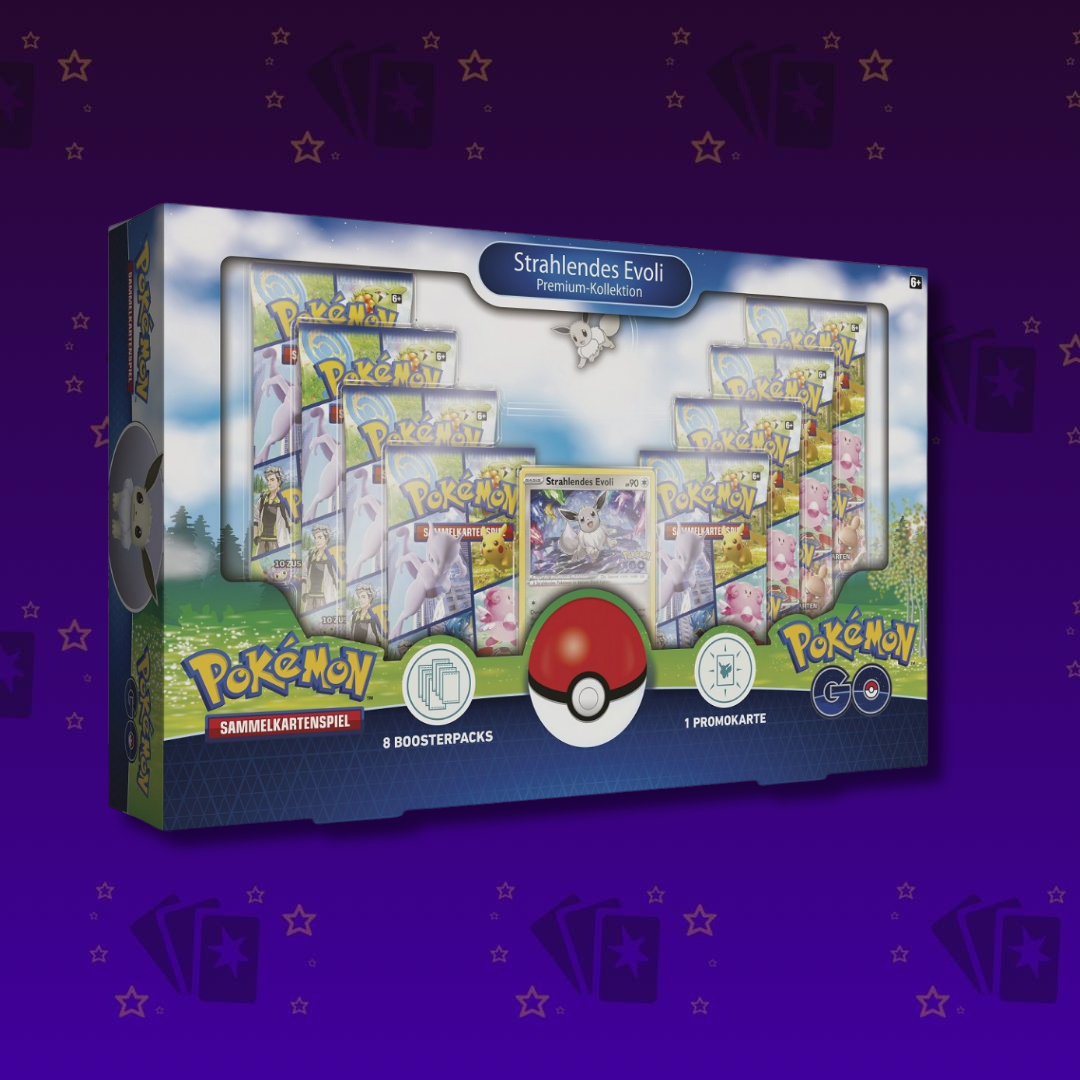 Pokemon Go Strahlendes Evoli Premium Kollektion