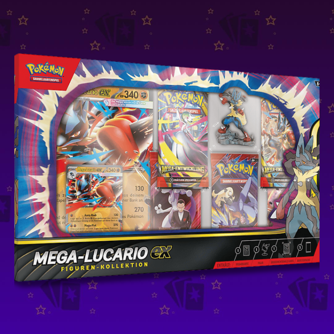 Mega Lucario EX Figuren Kollektion