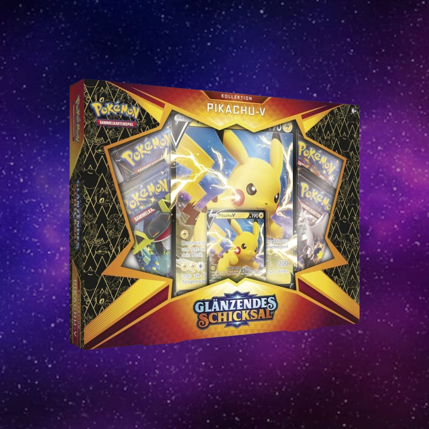 Glänzendes Schicksal Pikachu V Box