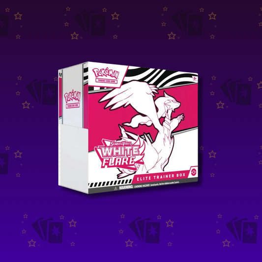 Karmesin Purpur White Flare Elite Trainer Box