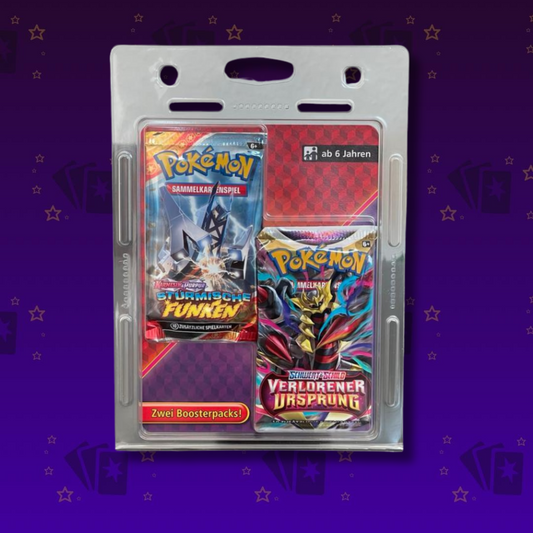 Pokemon 2er Blister Set Verlorener Ursprung / Stürmische Funken